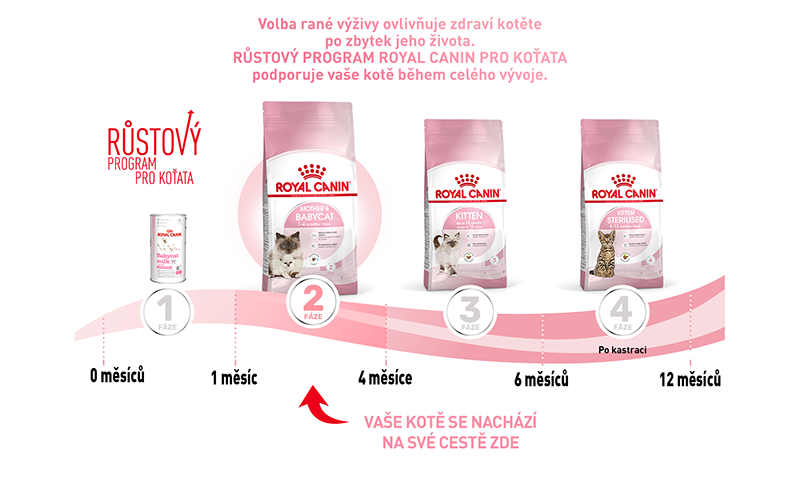 ROYAL CANIN Instinctive babycat 195 g Can konzerva pro kojící kočky a koťata