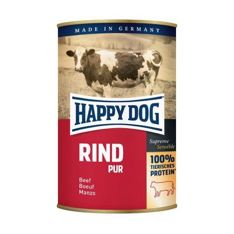 HAPPY DOG Rind Pur Hovězí 800 g