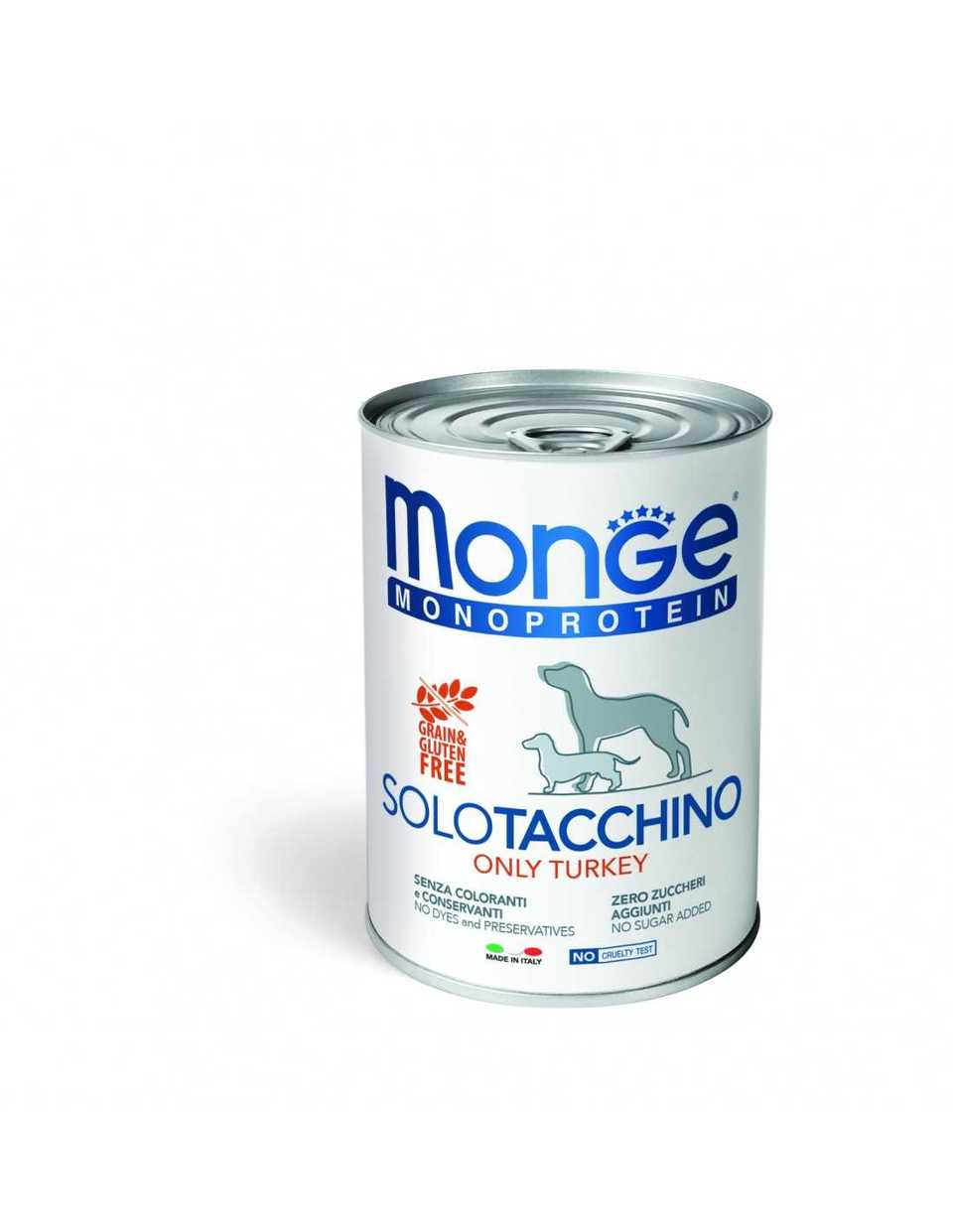 Monge Monoproteico Solo Anatra Alimento Umido Per Cani - 12 Lattine Da 150gr | Senza Cereali, Ipoallergenico - Foto 3