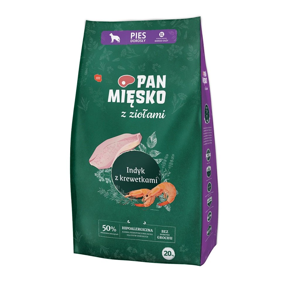 Nourriture PAN MIĘSKO Veau 20 kg