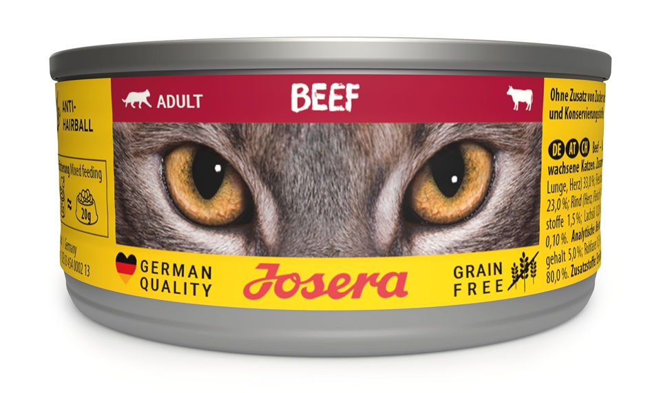 JOSERA Adult Beef 85g mokré krmivo pro kočky s hovězím masem