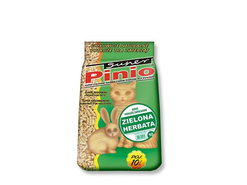BENEK Super pinio Kočkolit zelený čaj 10 l