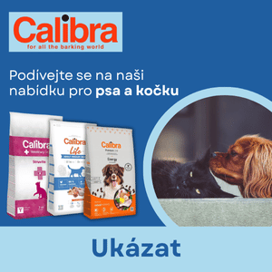 Nabídka krmiv pro psa a kočku Calibra