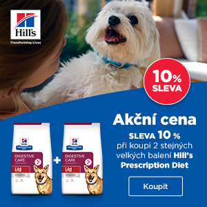 Akce HILL'S sleva 10 % při koupi 2 velkých pytlů