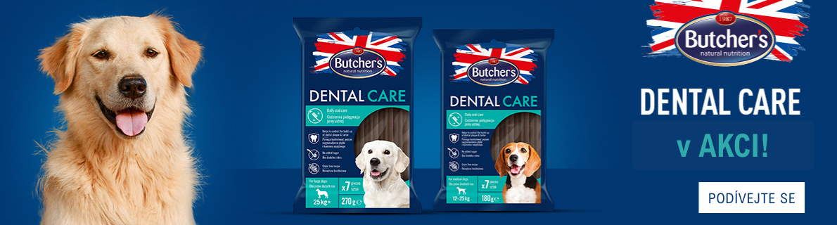 BUTCHER'S vybrané produkty pro psy se slevou -10%