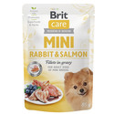 BRIT Care Mini Rabbit&Salmon fillets in gravy 24 x 85g