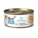 BRIT Care Cat Sterilized Tuna Paté with Shrimps 24 x 70 g