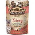CARNILOVE Cat Pouch Turkey Enriched & Valerian 24 x 85g