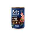 BRIT Premium by Nature Pork with Trachea  6 x 400g