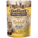 CARNILOVE Cat Pouch Rich in Rabbit Enriched with Marigold 24 x 85g