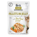 BRIT Cat Fillets in Jelly with Fine Trout & Cod 24 x 85 g