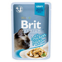 BRIT Cat Adult Premium with Chicken Fillets in Gravy 24 x 85g