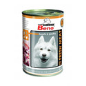 BENEK Super BENO Meat  Drůbeží srdce 400g konzerva pro dospělé psy