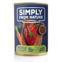 SIMPLY FROM NATURE Koňské maso, lněné semínko a mrkev 400 g