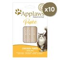APPLAWS Cat Treat Chicken Puree 10 x ( 8 x 7g ) Kuřecí pyré