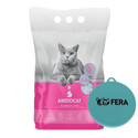 ARISTOCAT Kočkolit PREMIUM silikonový 3.8 L bez zápachu 3.8 l + FERA víčko na konzervy