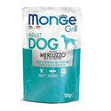 MONGE Grill Dog s treskou 100 g