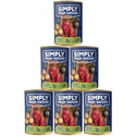 SIMPLY FROM NATURE Kozí maso a brambory 6 x 400 g konzerva pro psy