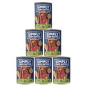 SIMPLY FROM NATURE Jelen s pohankou 6 x 400 g konzerva pro psy