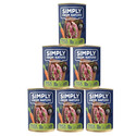 SIMPLY FROM NATURE Kachna s mrkví 6 x 400 g konzerva pro psy