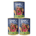SIMPLY FROM NATURE Jelen s pohankou 400 g 3 x 400 g konzervy pro psy