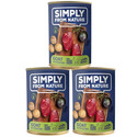SIMPLY FROM NATURE Kozí maso a brambory 3 x 400 g konzervy pro psy