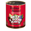 DOLINA NOTECI Premium SuperFood Hovězí a husí srdce 800g