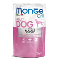 MONGE Dog Grill Vepřová kapsička 100g