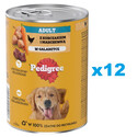PEDIGREE konzervy s kuřecím a karotkou 12x 400 g