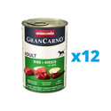 ANIMONDA GranCarno Adult jelení & jablko 12 x 800 g