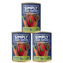 SIMPLY FROM NATURE Mokra karma dla psa Konina z siemieniem lnianym 3 x 400 g