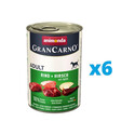 GranCarno zestaw z wołowiną, jeleniem i jabłkiem 6 x 400 g