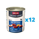 GranCarno zestaw z wołowiną, węgorzem i ziemniakami 12 x 400 g