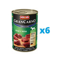 GranCarno zestaw z wołowiną i dziczyzną 6 x 400 g