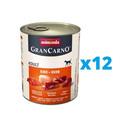 GranCarno zestaw z wołowiną i kurczakiem 12 x 400 g