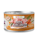 Indyk z kurczakiem i marchewką 410 g mokra karma dla psa