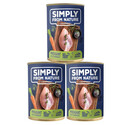 SIMPLY FROM NATURE Mokra karma dla psa Bażant z marchewką 3 x 400 g