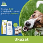 Akce krmivo Brit s dárkovým setem pamlsků zdarma