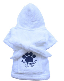 DOGGY DOLLY župan White XXS 13-15 cm/26-28 cm