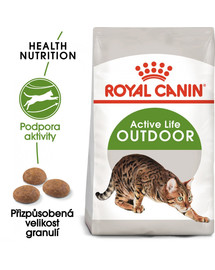 ROYAL CANIN Outdoor 10 kg granule pro kočky s častým pohybem venku