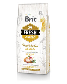 BRIT Fresh Chicken & Potato Adult Great Life 2,5 kg