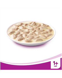 WHISKAS Pokrm v aspiku (1+ lat) s hovězím 85g