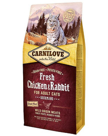 CARNILOVE Cat Fresh Chicken & Rabbit for Adult 400g