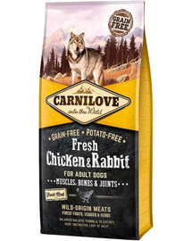 CARNILOVE Dog Fresh Chicken & Rabbit 12kg
