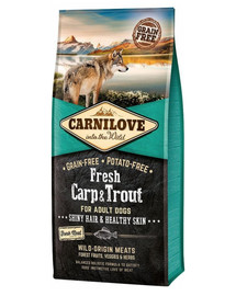 CARNILOVE Dog Fresh Carp & Trout  12 kg
