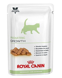 ROYAL CANIN Veterinary Care Cat Pediatric Growth Pouch 12x 100g