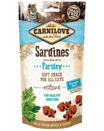 CARNILOVE Cat Semi Moist Snack Sardine&Parsley 50 g