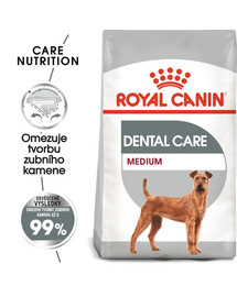 ROYAL CANIN Medium dental care 3 kg Omezení tvorby zubního kamene