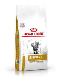 ROYAL CANIN Veterinary Health Nutrition Cat Urinary S/O Moderate Calorie 0.4 kg