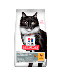 HILL'S Feline Mature Adult 7+ Sterilised Chicken 3 kg